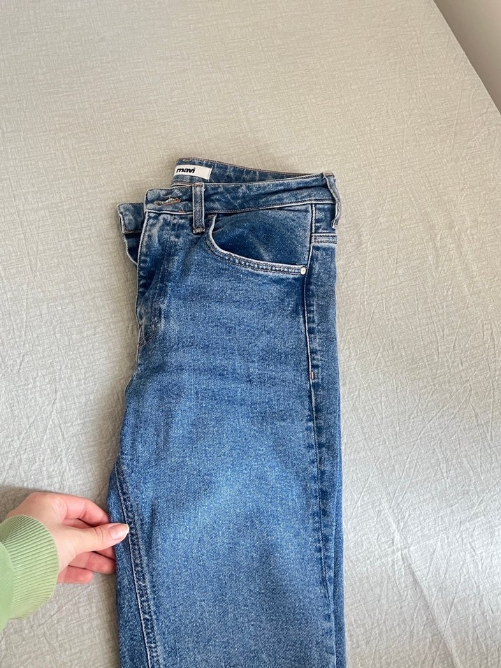 Mavi kadın jean - Görsel 3