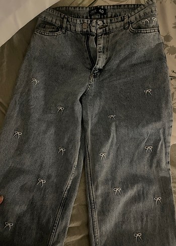 Kurdeleli jean - Görsel 2