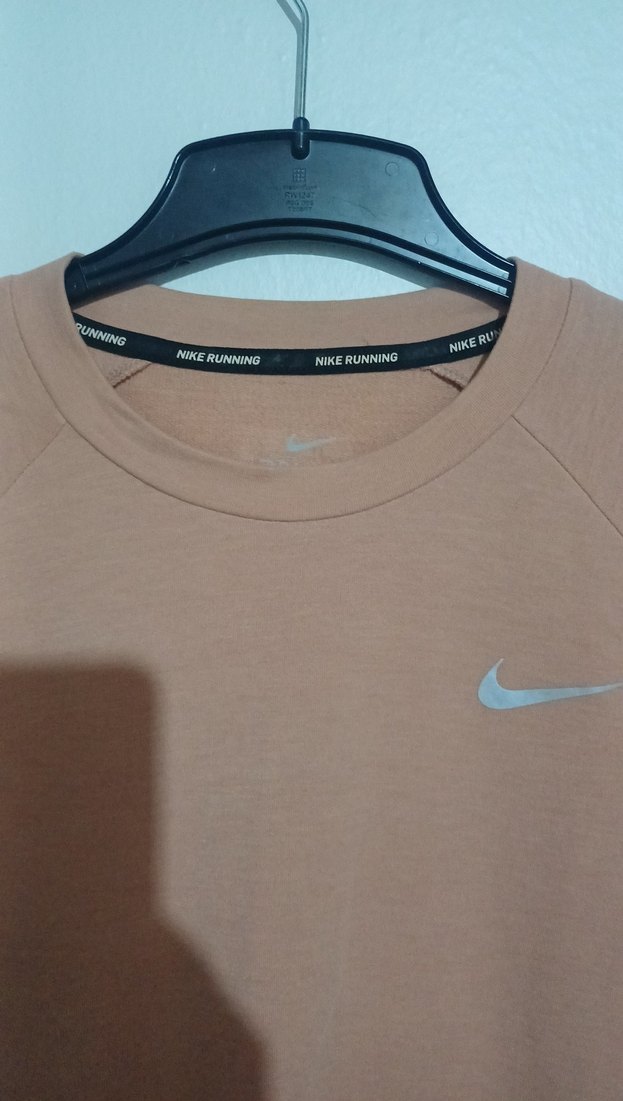 Bej Kadın Sweatshirt, Uzun Kollu, Rahat Kesim - Görsel 3