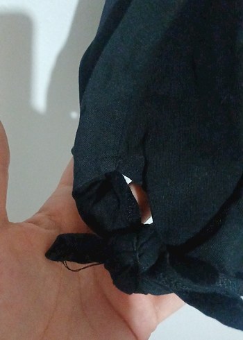 Siyah Baskılı Salaş Kolsuz Kadın Yelek - Görsel 2