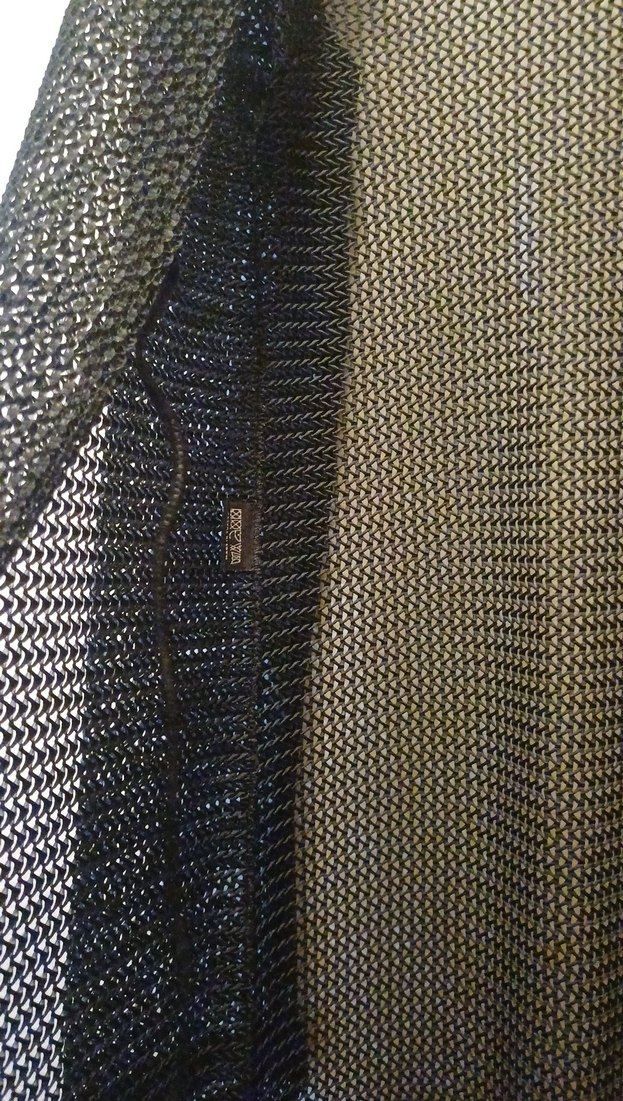 Siyah Dökümlü Gotik Kadın Şalı - Görsel 3