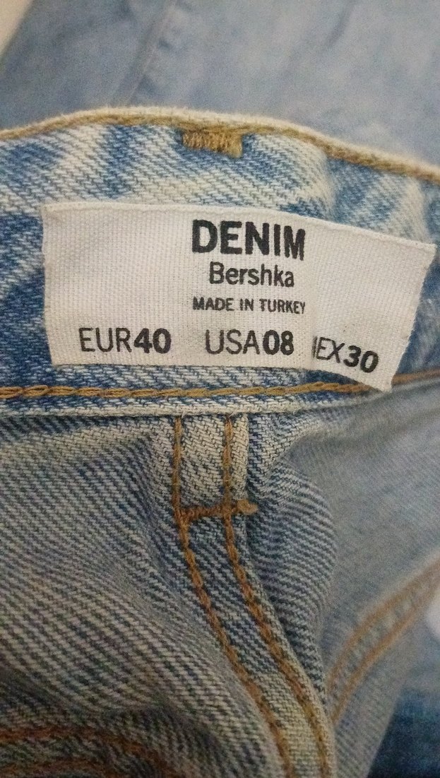 Gri Loose Fit Midi Kadın Kot Pantolon - Görsel 3