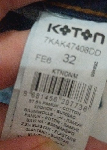 Gri Tonlu Mavi Kadın Denim Pantolon - Görsel 4