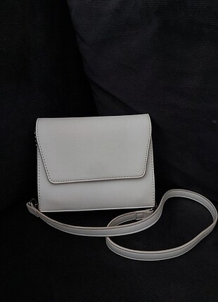 pull&bear | askılı beyaz çanta 