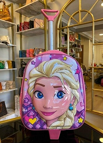 Elsa Çekçekli İlkokul Çantası 