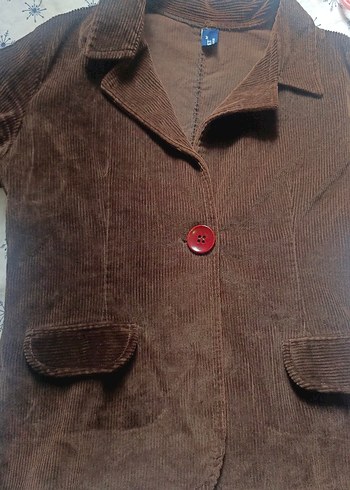 Zara Kahverengi Dar Blazer
