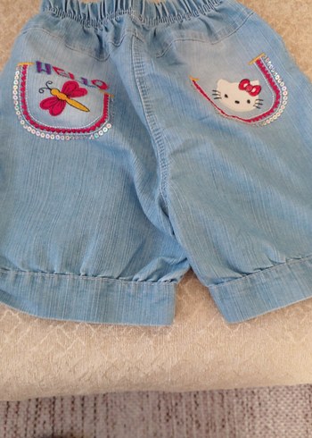 Renkli Mavi Bebek Slingi - Görsel 2