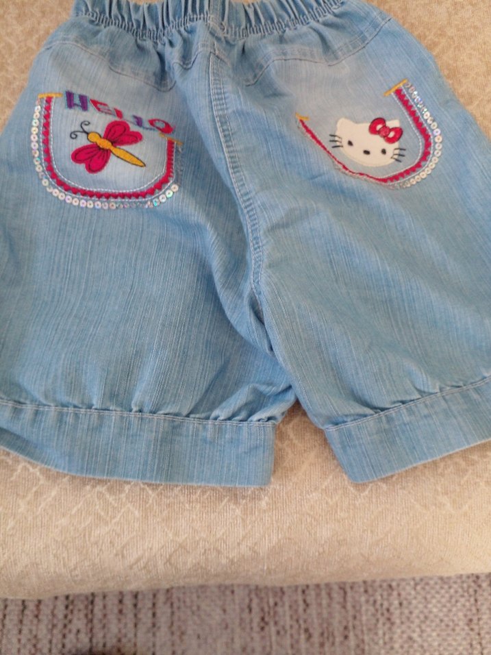 Renkli Mavi Bebek Slingi - Görsel 2