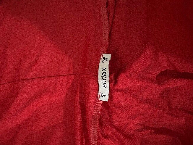 s Beden Body suit kırmzı