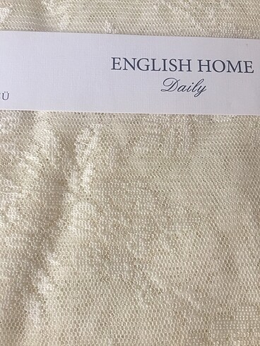  Beden ENGLİSH HOME Dantel Masa Örtüsü