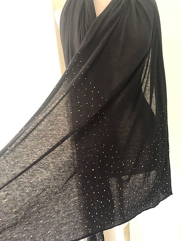 Beden siyah Renk H&M Yüzde 100 Pamuk 100 x 200 cm