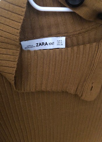 s Beden Zara Crop Triko Kazak
