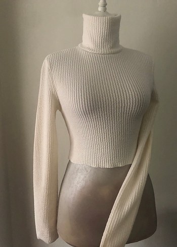 Bershka Fitilli Balıkçı Yaka