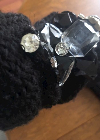 Boncuk İşlemeli Triko Kadın Kolluk - Görsel 7