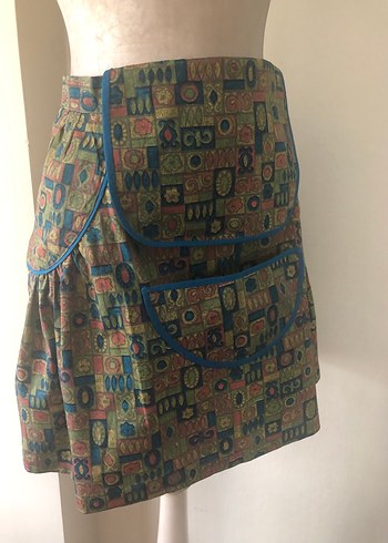 Desenli Çok Renkli Mutfak Önlüğü - Görsel 5