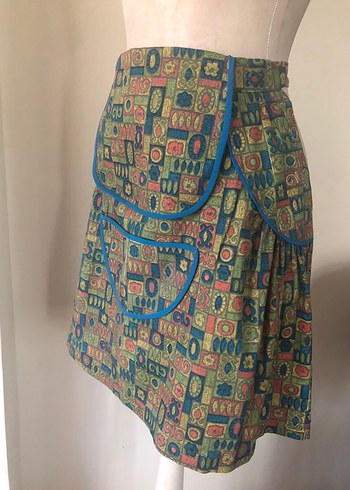 Desenli Çok Renkli Mutfak Önlüğü - Görsel 2