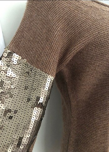 Mango Payet Detaylı Örgü Kadın Kazak - Görsel 8