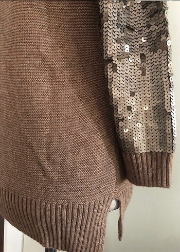 Mango Payet Detaylı Örgü Kadın Kazak - Görsel 6