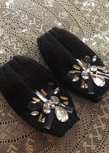 Taşlı Örgü Bileklik - Görsel 6