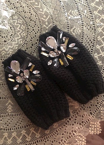 Taşlı Örgü Bileklik - Görsel 2