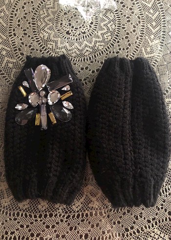 Taşlı Örgü Bileklik - Görsel 7