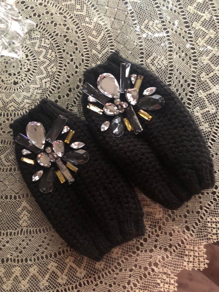 Taşlı Örgü Bileklik - Görsel 2