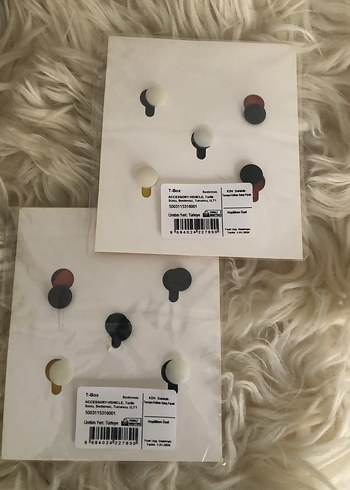 Renkli Terlik Süsü 10 adet - Görsel 6