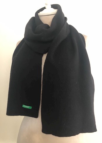 Benetton Yün Atkı - Görsel 7
