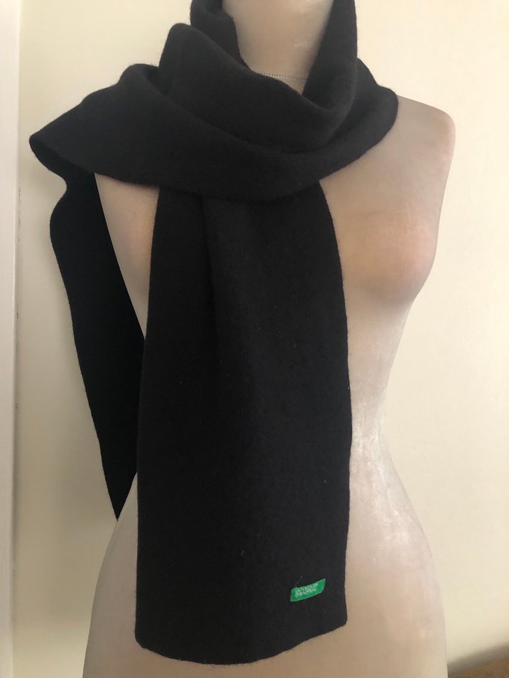 Benetton Yün Atkı - Görsel 4