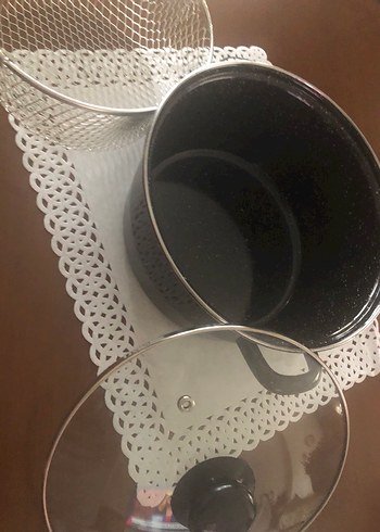 Taşev Emaye Kızartma Tenceresi - Görsel 7