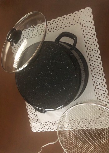 Taşev Emaye Kızartma Tenceresi - Görsel 9