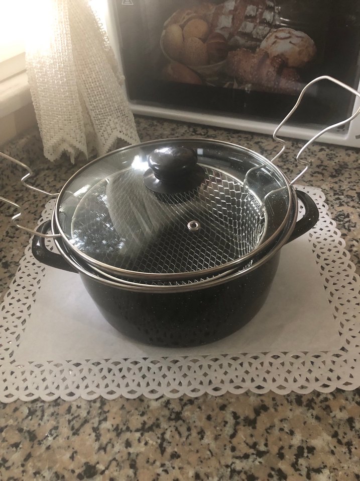 Taşev Emaye Kızartma Tenceresi - Görsel 5