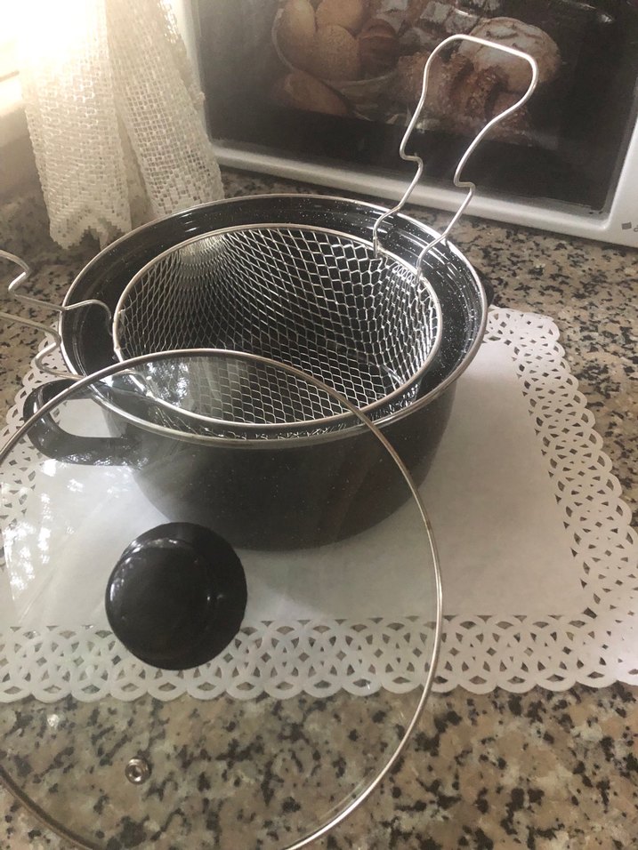 Taşev Emaye Kızartma Tenceresi - Görsel 3