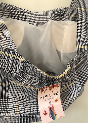 New Love Ekoseli Bustiyer - Görsel 7