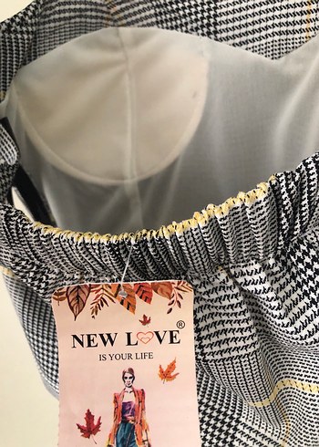 New Love Ekoseli Bustiyer - Görsel 8