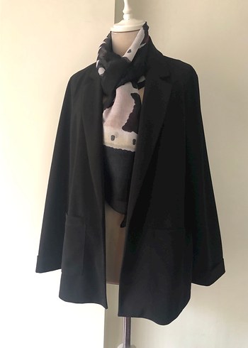 GUSTO Astarlı Düğmesiz Ceket - Görsel 5