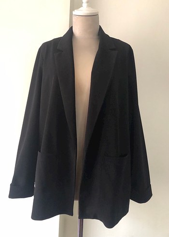 GUSTO Astarlı Düğmesiz Ceket - Görsel 7