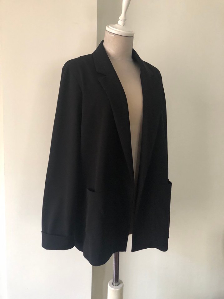 GUSTO Astarlı Düğmesiz Ceket - Görsel 2