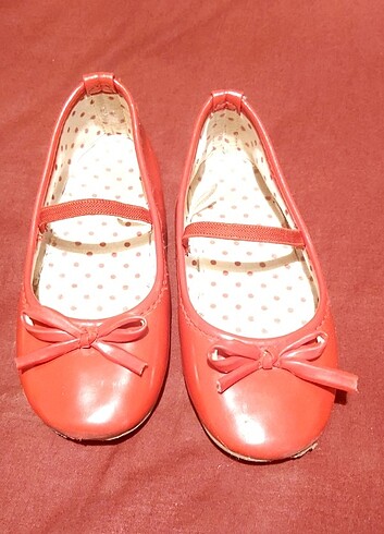 27 Beden kırmızı Renk Kız Çocuk Ayakkabı 