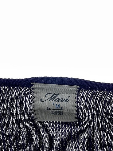 m Beden mor Renk Mavi Jeans Kazak / Triko %70 İndirimli.