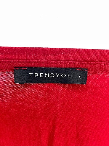 l Beden kırmızı Renk Trendyol & Milla T-shirt %70 İndirimli.