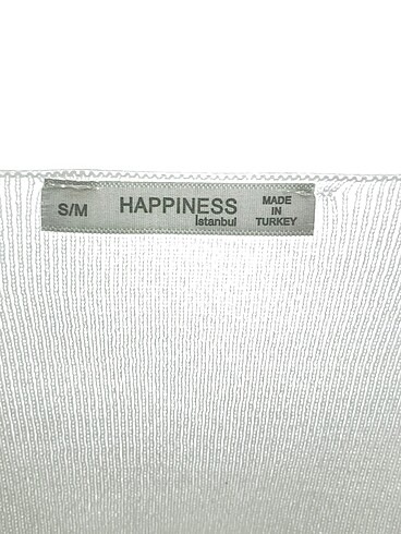s Beden beyaz Renk Happiness Bluz %70 İndirimli.