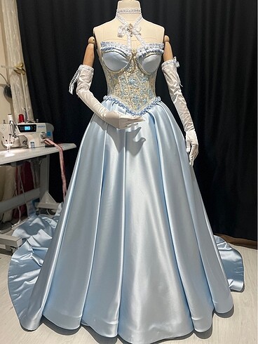 Vagzalli model özel dikim nişanlık - Görsel 2