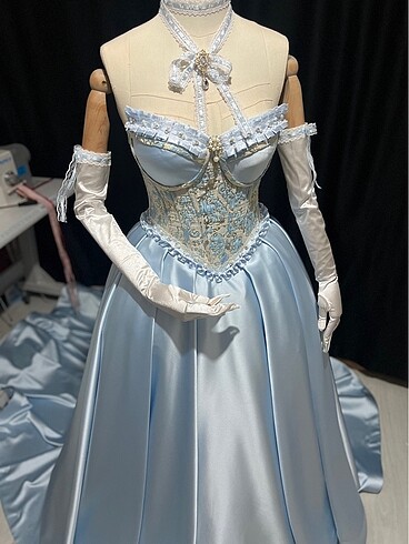 Vagzalli model özel dikim nişanlık - Görsel 3