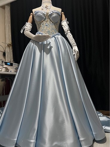 Vagzalli model özel dikim nişanlık - Görsel 5