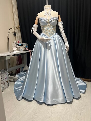 Vagzalli model özel dikim nişanlık - Görsel 4