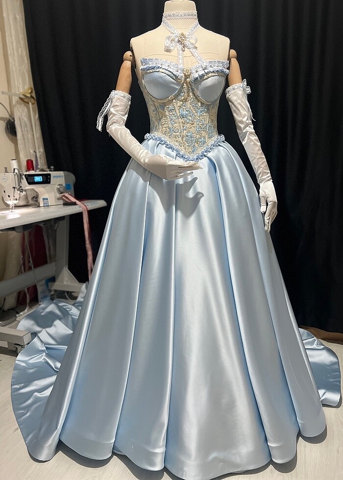 Vagzalli model özel dikim nişanlık - Görsel 2