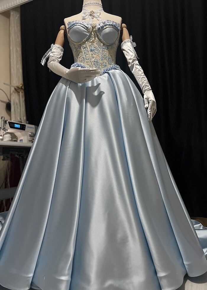 Vagzalli model özel dikim nişanlık - Görsel 5