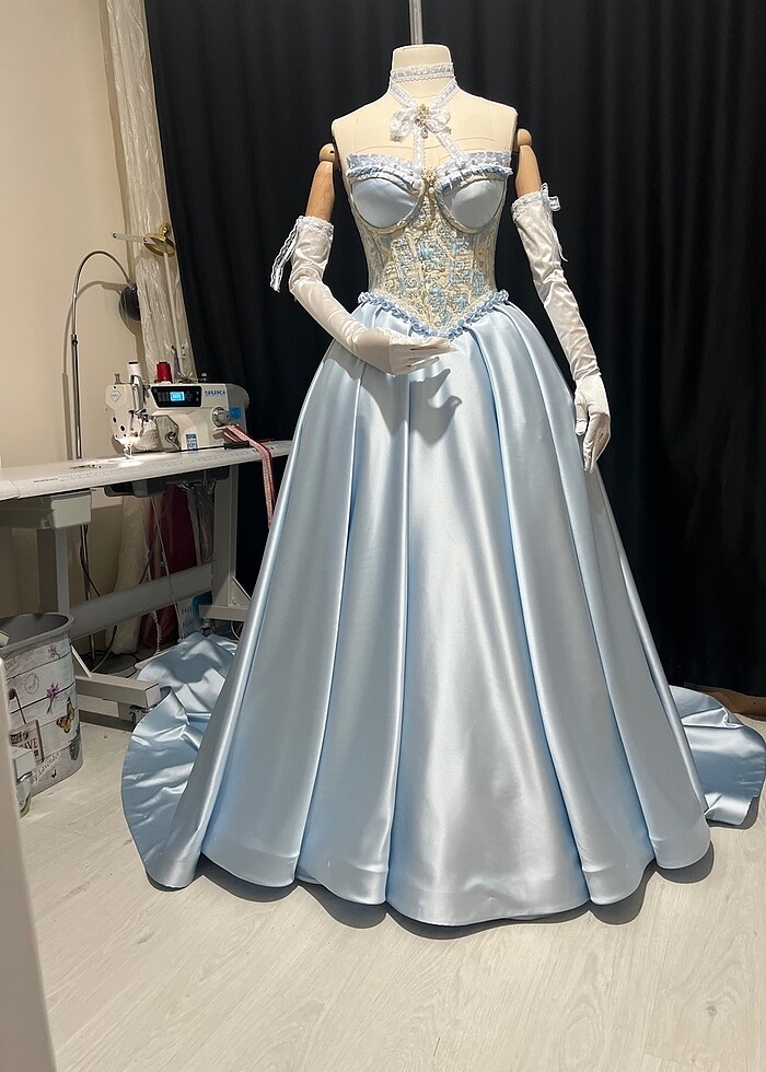 Vagzalli model özel dikim nişanlık - Görsel 4