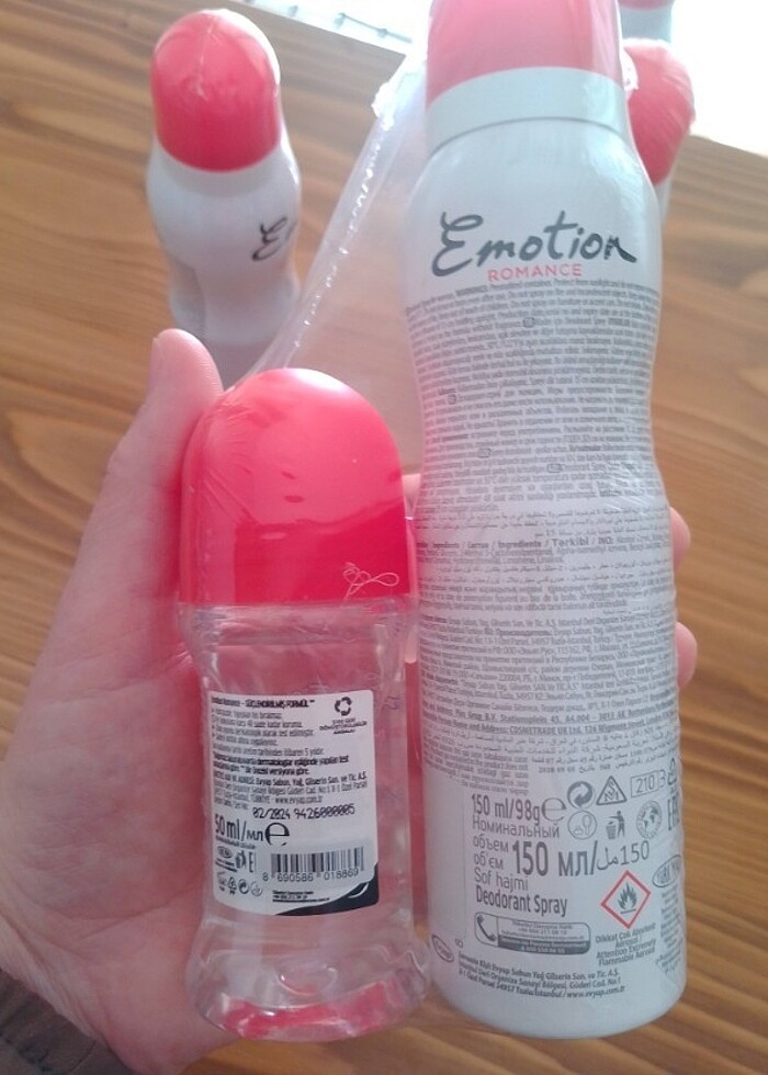 Deodorant +Rolon  emotion  - Görsel 2